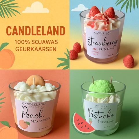 Werk van Candleland