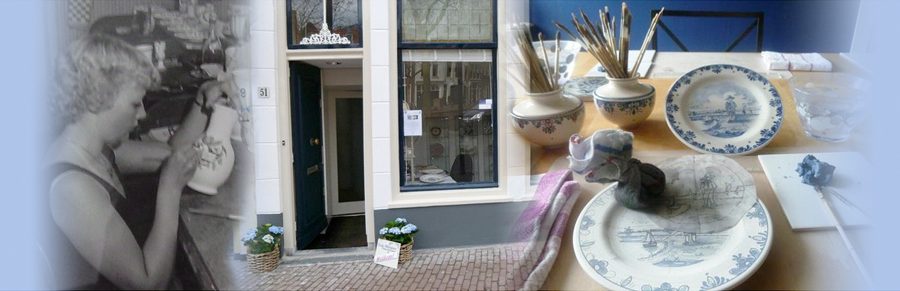 Werk van Trudy Otterspeer (Atelier Ambachtelijk Plateel)