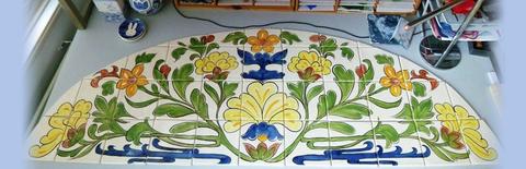 Werk van Trudy Otterspeer (Atelier Ambachtelijk Plateel)