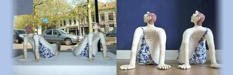 Werk van Trudy Otterspeer (Atelier Ambachtelijk Plateel)