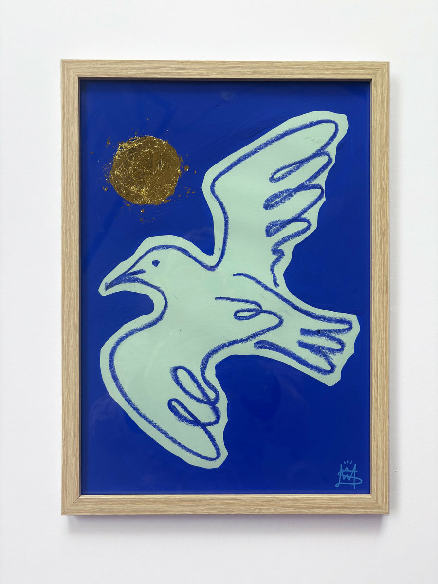 Blauwe serie, Op vleugels gedragen