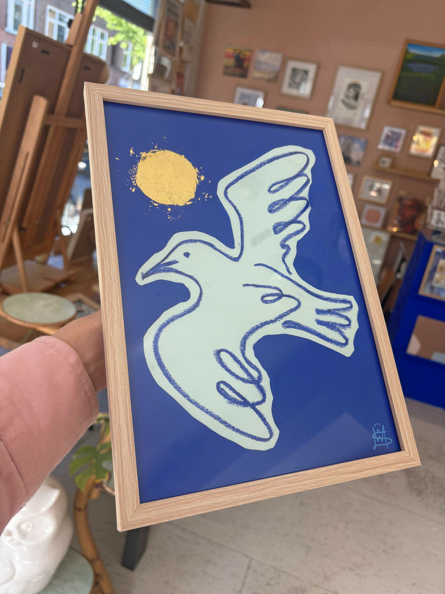 Blauwe serie, Op vleugels gedragen — beeld 2