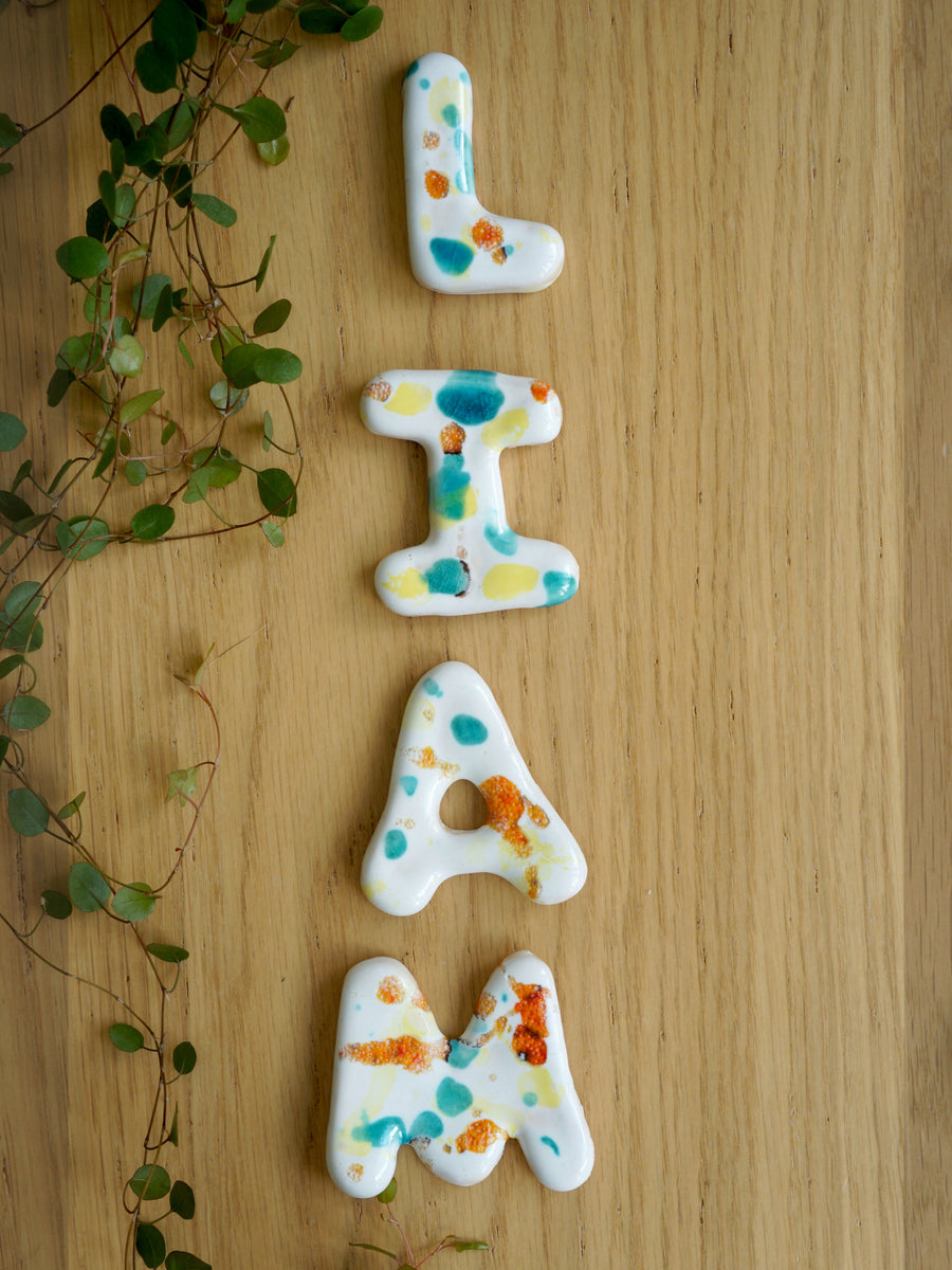 Keramische Letters LIAM