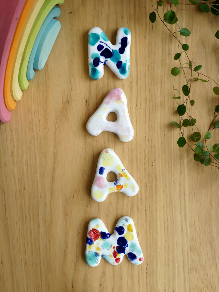 Keramische letters EMMA — beeld 2